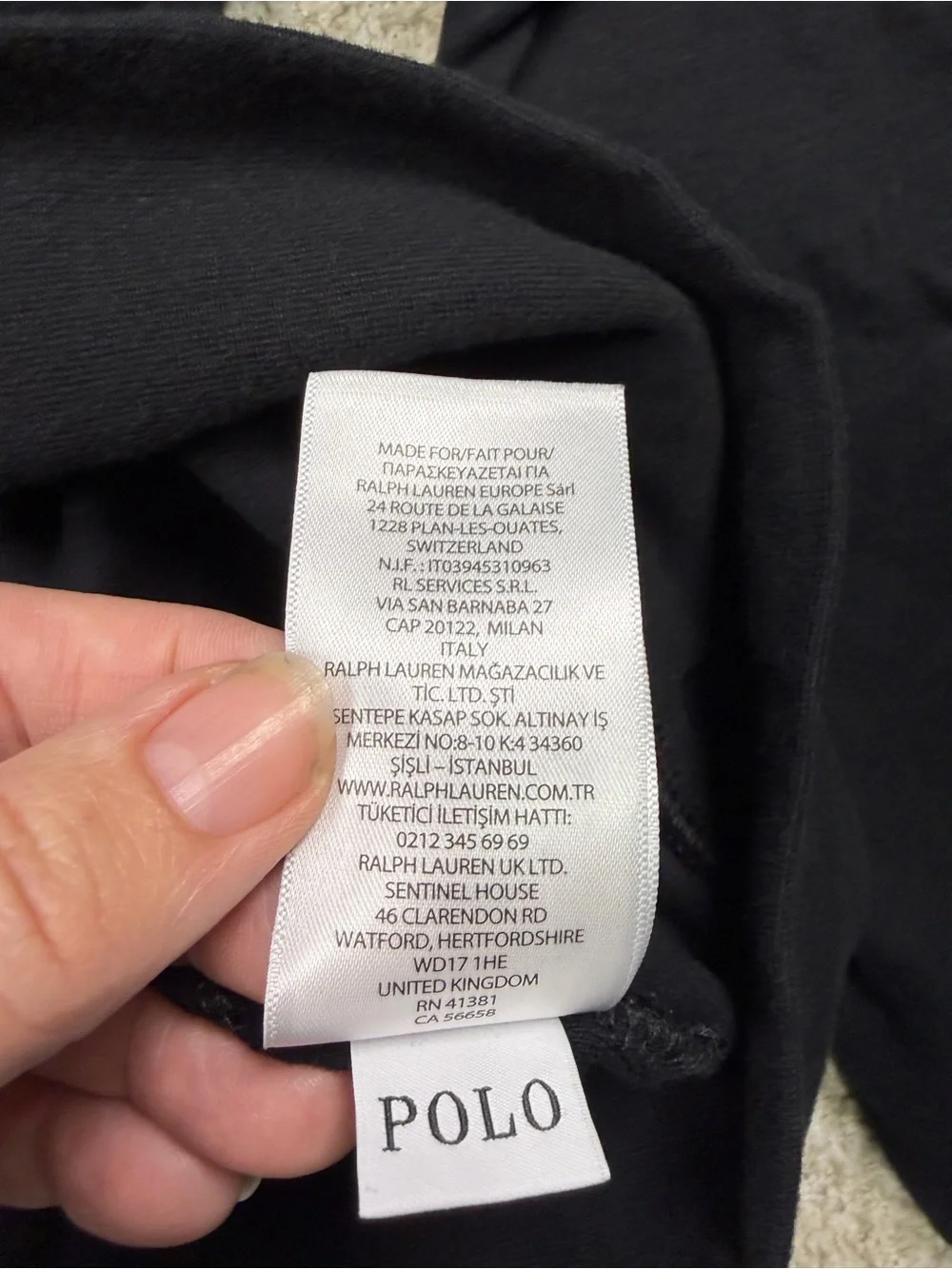 Polo Ralph Lauren Luxury Jersey Crewneck pullover M